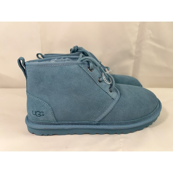 UGG AUSTRALIA NEUMEL 3236  SAMBA BLUE CHUKKA ANKLE BOOTS MENS SIZE 9 NEW - Picture 2 of 8